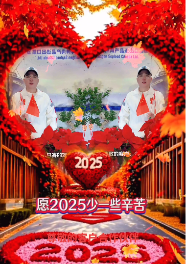 海神集团向所有在过去一年中给予我们支持和信任的客户及朋友们,致以最深切的问候和最诚挚的感谢!