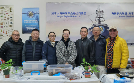 加拿大温州总商会游兆丰主席率温州优秀企业家视察海神集团!