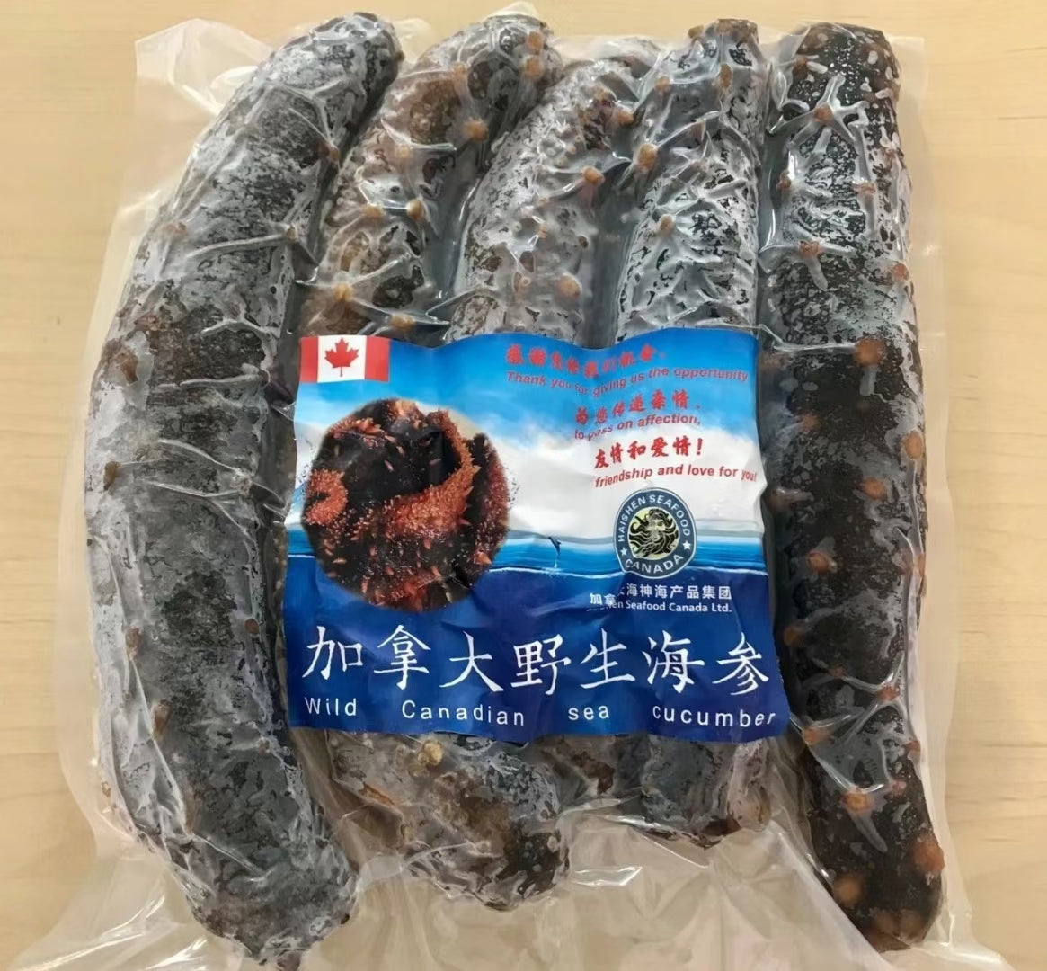 阿拉斯加冻煮海参,下单10磅起。 - 加拿大海神
