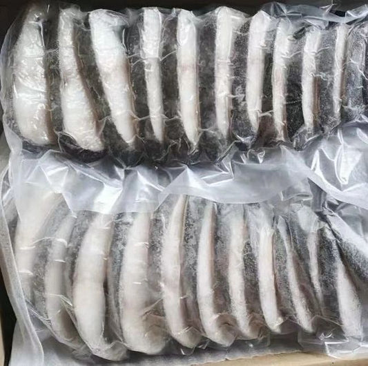 阿拉斯加黑鳕鱼Alaskan Black Cod Steak.(每箱包装三条去头去肚12斤左右)。 - 加拿大海神