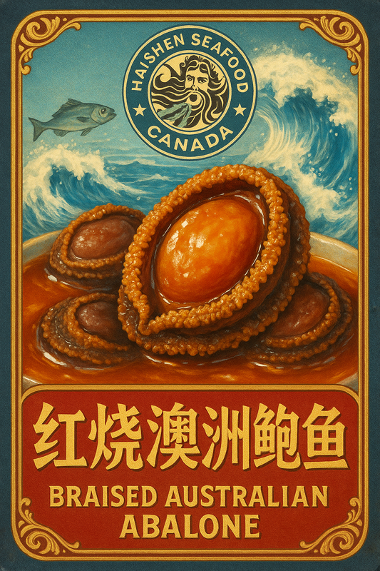 🌊 海神出品 · 澳洲红烧鲍鱼罐头 🐚