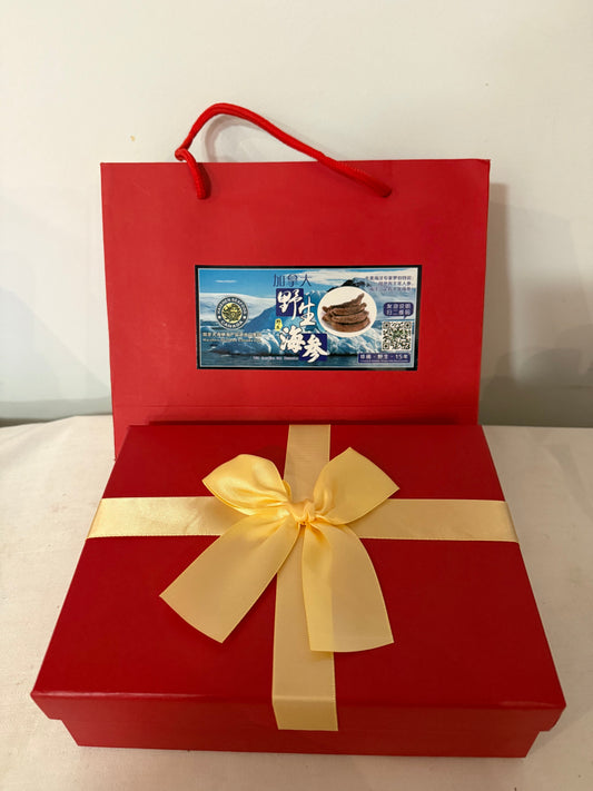 高性价比滋补礼盒来了！阿拉斯加干海参 + 精粉组合，送谁都放心！