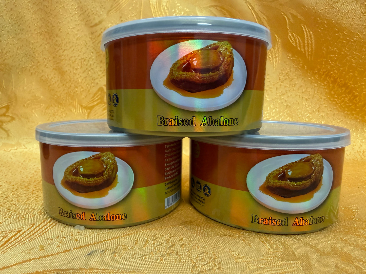 【配送加拿大】溏心干鲍鱼、红烧鲜炖鲍鱼罐头