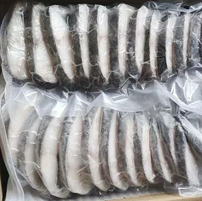阿拉斯加黑鳕鱼Alaskan Black Cod Steak.（每箱包装三条去头去肚12斤左右）。 - 加拿大海神